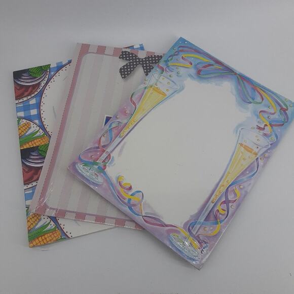 Sonburn II Designer 8.5”x11” New Old Stock 3 Types Of Paper - Picture 1 of 12